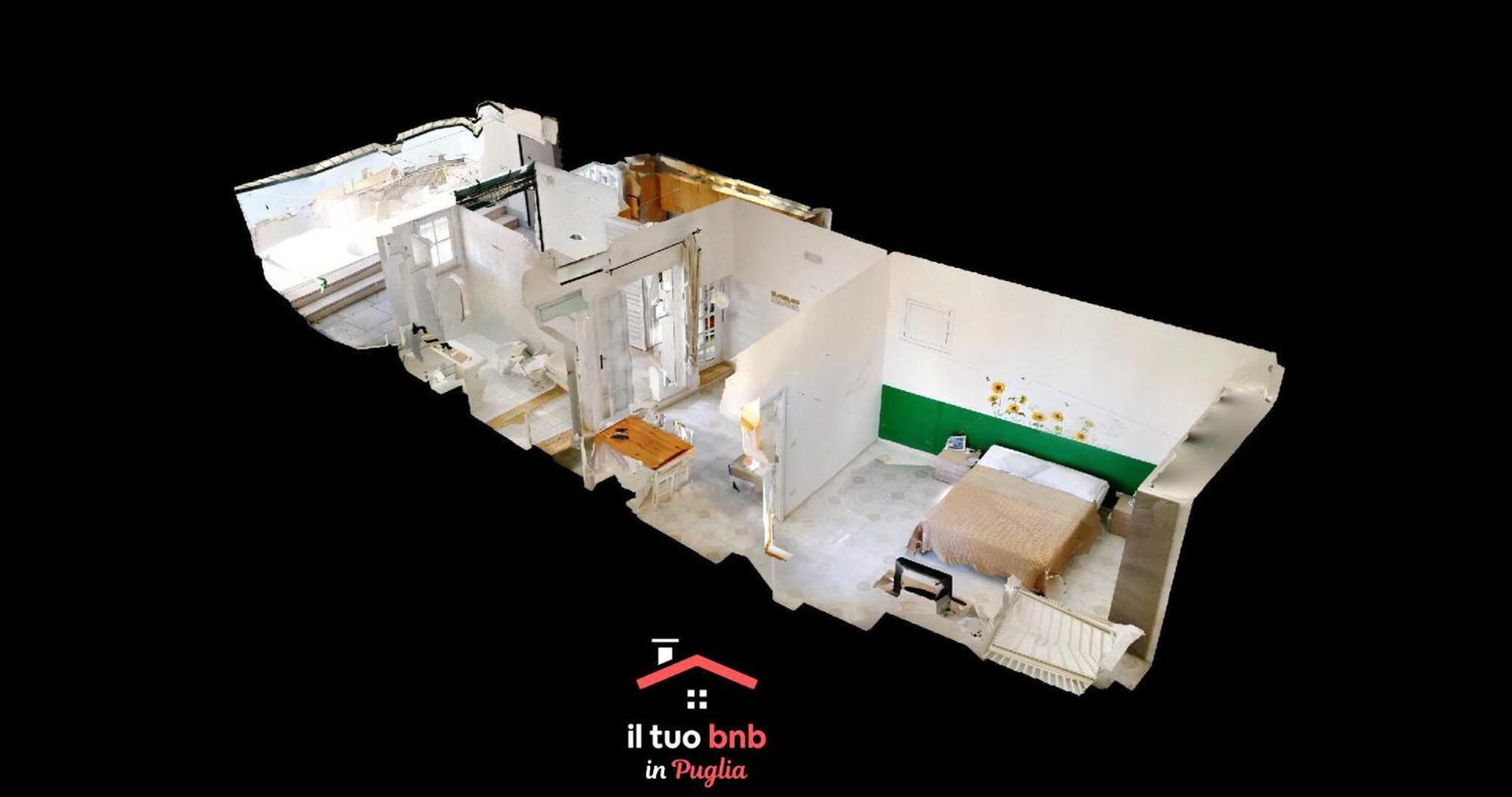 Casa Bianca Bnb,Big Terrace,10 Min Airport Beaches Bitonto Exterior foto